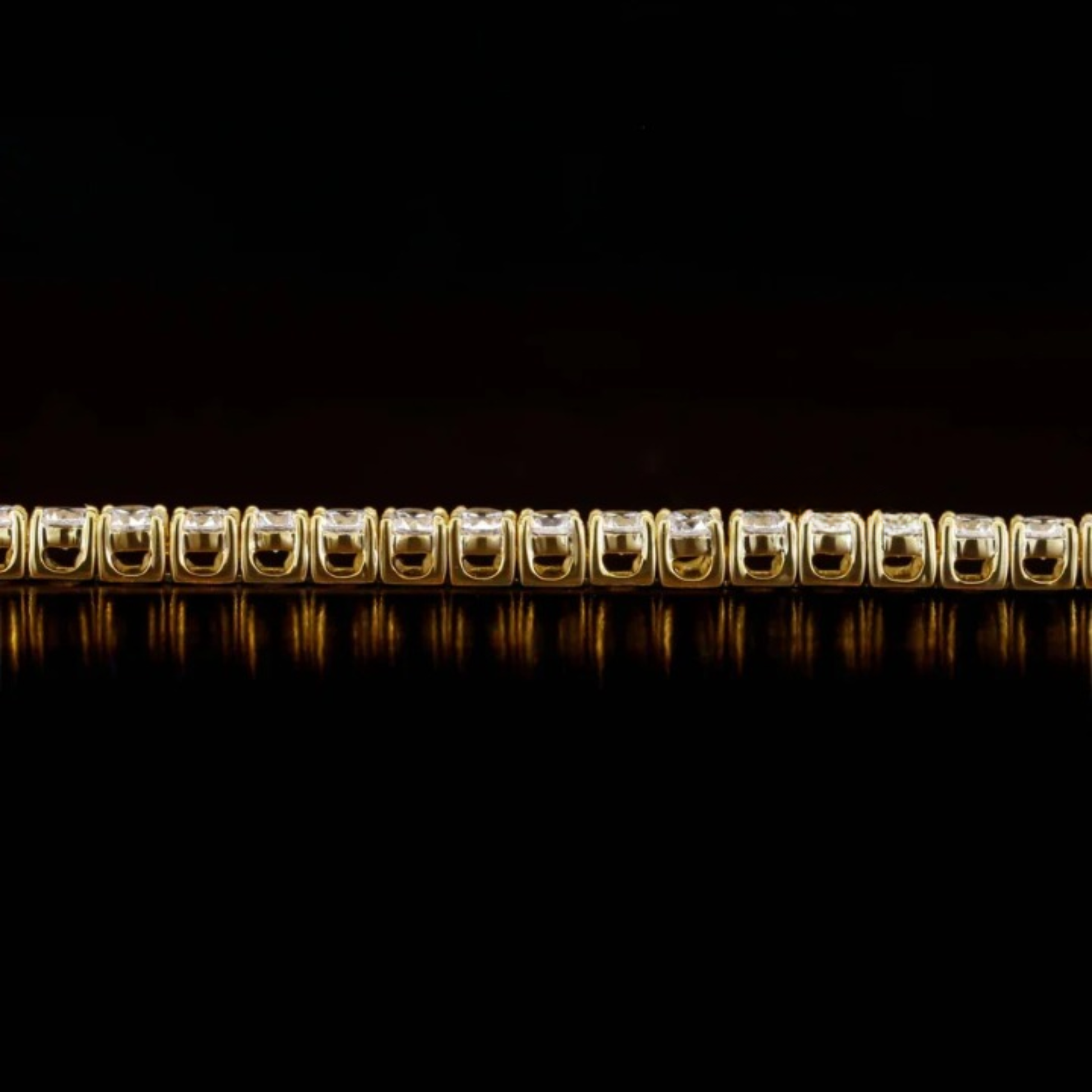 Round VVS Moissanite Tennis Bracelet For Women
