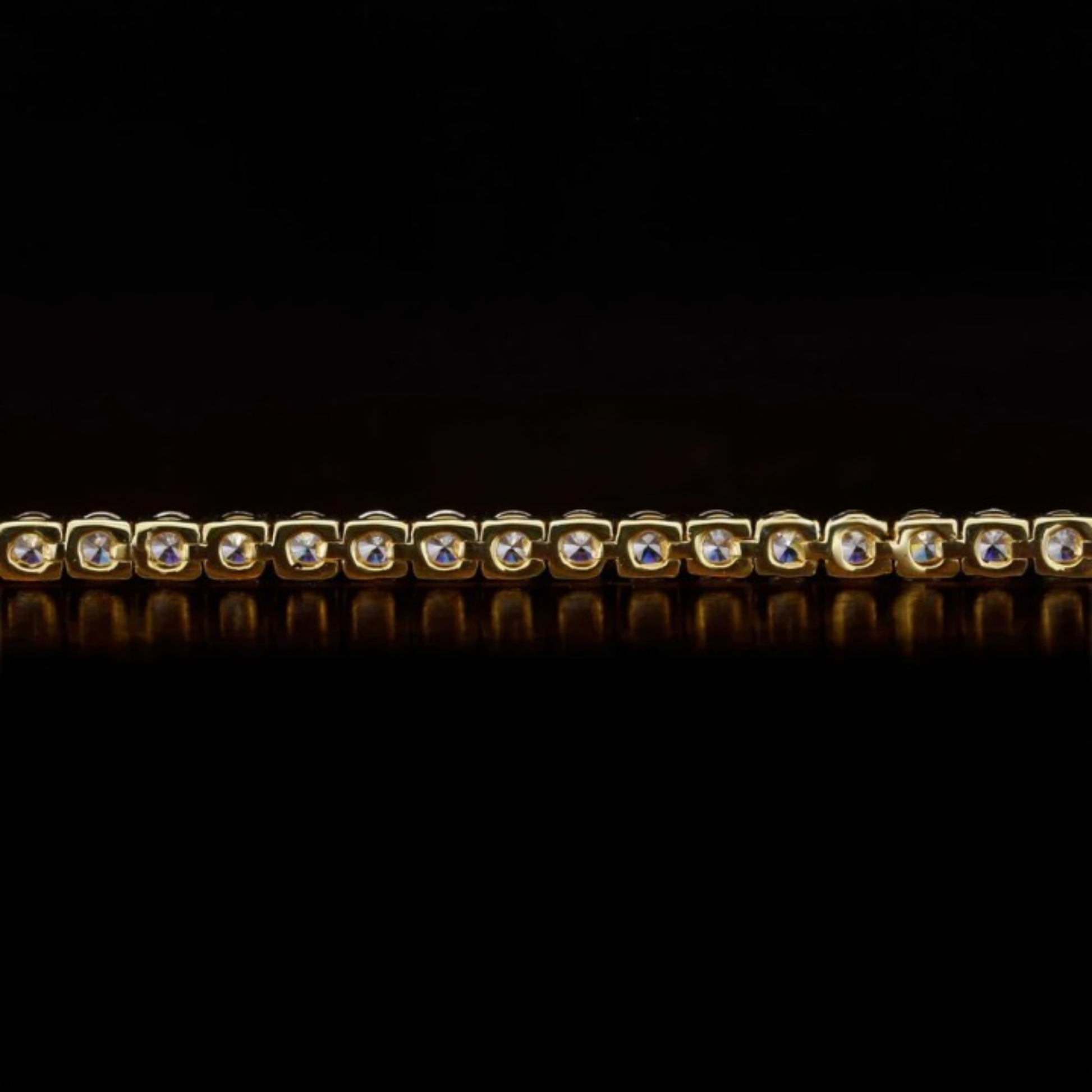 Round VVS Moissanite Tennis Bracelet For Women