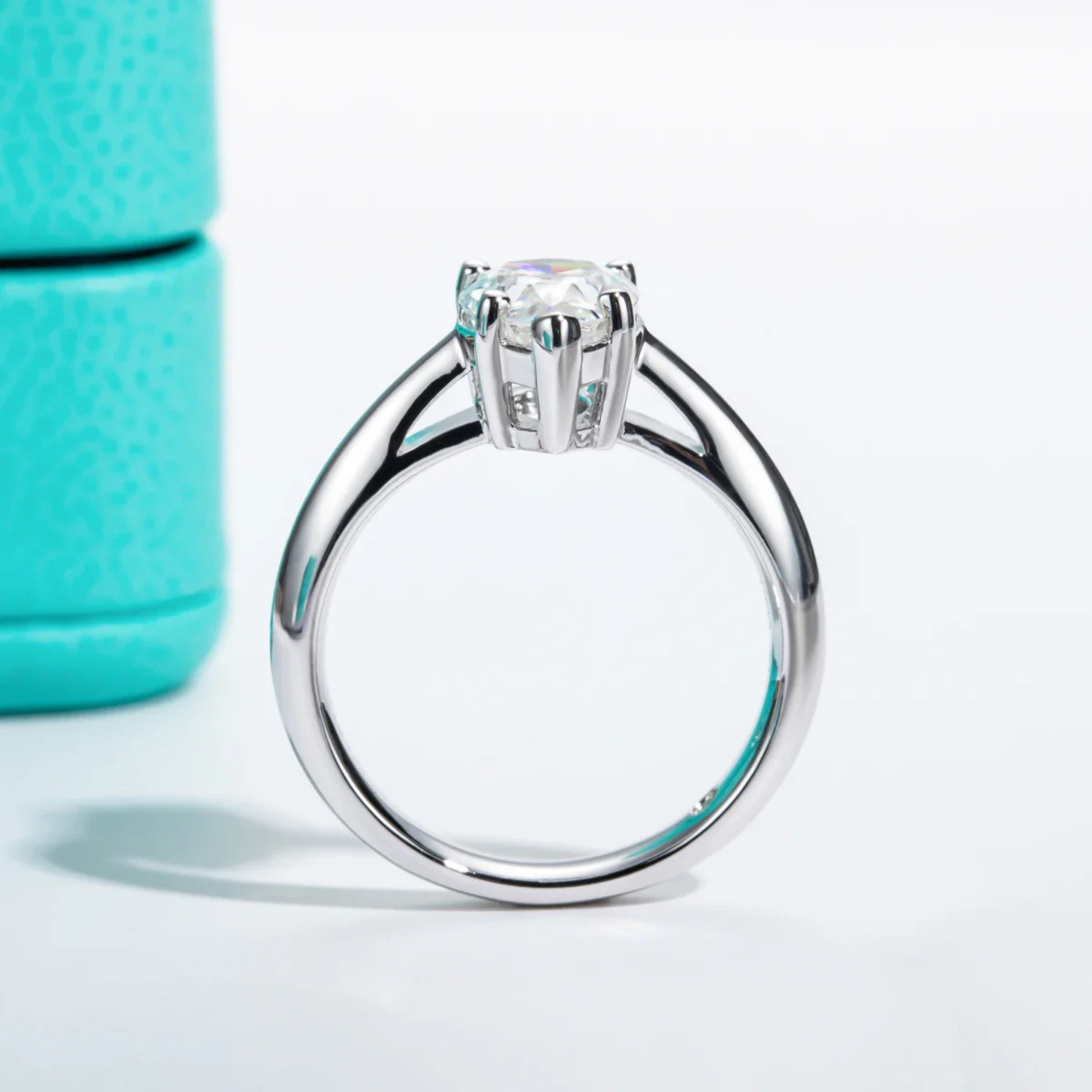VVS1 2.5CT Pear Cut Engagement Ring