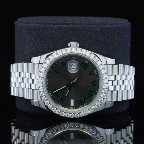Classic Automatic Moissanite Watch For Men