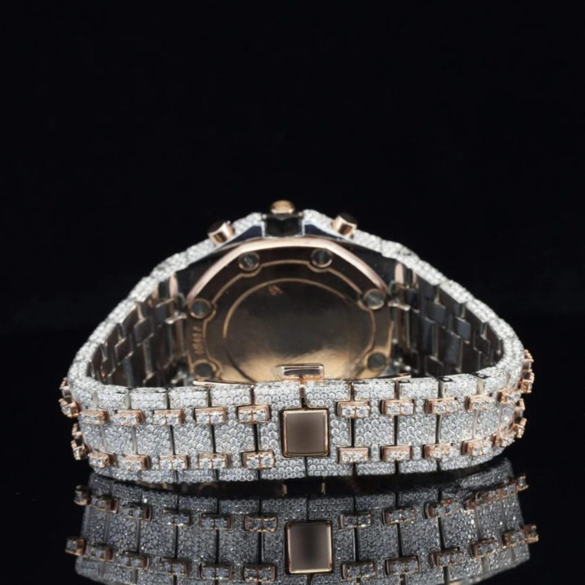 Fabulous Automatic Moissanite Diamond Iced Out Wrist Watch For Men